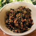 低カロ探検隊's cooksnap of when they made 飯の友♪鮭フレークとカブ葉のふりかけ.