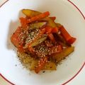 サトモユリア's cooksnap of when they made 【簡単】さつまいもと人参のきんぴら.