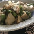 Faiza's cooksnap of when they made 里芋とアスパラのバター醤油炒め.
