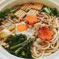 yokoyoko76's cooksnap of when they made 土鍋で簡単すき焼き風うどん.