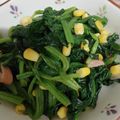 marinesno5's cooksnap of when they made ほうれん草のソテー.