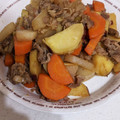 めむーん's cooksnap of when they made 大根とサツマイモと豚肉の炒め煮.