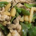 ミキトゥ's cooksnap of when they made ピーマンと長芋の豚肉オイスター炒め.