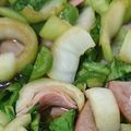かり1985's cooksnap of when they made 青梗菜とハムの炒め和え.