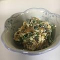 塩むすび好き's cooksnap of when they made 食物繊維を！干し柿とコンニャクの白和え.