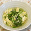 youtapapa's cooksnap of when they made 油あげと水菜のサッと煮.