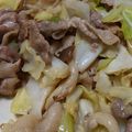 じゅんともた's cooksnap of when they made キャベツたっぷり豚肉のオイマヨ炒め.