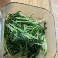 ♡くりーむ♡'s cooksnap of when they made ★水菜のおひたし★.