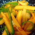 クックT76YZN☆'s cooksnap of when they made 新じゃがとピーマンのオイスターソース炒め.