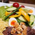 dimbula121's cooksnap of when they made 牛肉のごちそうステーキサラダ.