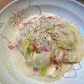 rubirubita's cooksnap of when they made 豆乳de白菜のクリーム煮.