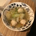 peanutsss's cooksnap of when they made ふっくら肉団子と白菜のスープ.