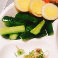 あゆまんま♪'s cooksnap of when they made 即席きゅうりナムル.