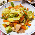 ひろ☆1008's cooksnap of when they made 鮭のちゃんちゃん焼き.