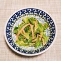 シビシビさん's cooksnap of when they made 副菜☆キャベツとハムのカレー醤油和え★.