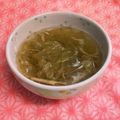 クック021E2T☆'s cooksnap of when they made ポカポカ♪しょうが&とろろ昆布のスープ☆.