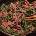 りらずきん's cooksnap of when they made いんげんと牛肉のにんにく炒め.