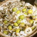 ぽんず推し！'s cooksnap of when they made 永谷園で♪きのことぎんなんの炊き込みご飯.