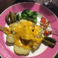 CANADOLL's cooksnap of when they made カレー・チーズフォンデュ.