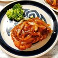 みちゃこmisako's cooksnap of when they made 簡単☆煮込みハンバーグ.