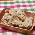 赤い電話's cooksnap of when they made 里芋の梅ツナサラダ.