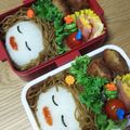 クックU2EH0V☆'s cooksnap of when they made おばちゃん弁当☆キャラ弁.