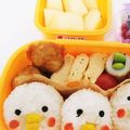 くりんきんとん's cooksnap of when they made 簡単キャラ弁☆小鳥さん・ひよこちゃん♪.