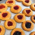 ☆mina45★'s cooksnap of when they made m型いらずの苺ジャムのソフトクッキー.
