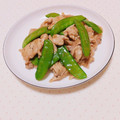 まあまま☆0403's cooksnap of when they made お弁当に♪さやえんどうと豚の生姜焼き.