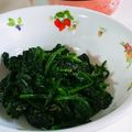 sweet_rose's cooksnap of when they made ＊ほうれん草のナムル＊.