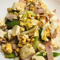 優木星's cooksnap of when they made トロトロ感が美味＊長葱と豆腐の卵炒め.