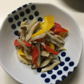クック78R779☆'s cooksnap of when they made パプリカとしめじ炒めもの.