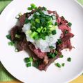 あっちゃんとココ's cooksnap of when they made ☆絶品☆サーロインで牛のたたき☆.