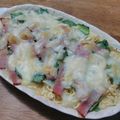 nyaoko♪'s cooksnap of when they made トマト&ミックスベジ☆ラーメングラタン.