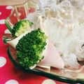 みっくママ's cooksnap of when they made 〖ブロッコリーのハムチーズ巻き〗.