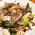 ♪ミチル♪'s cooksnap of when they made 鶏むね肉とセロリのエスニックパスタ.
