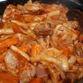 chickenc's cooksnap of when they made 韓国料理ー鶏のカルビ「タッカルビ」.