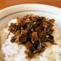 みきも's cooksnap of when they made 大根葉(かぶの葉)としらすの常備菜.