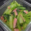 ハンクスさん's cooksnap of when they made 超激うま！小松菜とベーコンのニンニク炒め.