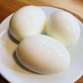 azbjbn's cooksnap of when they made 卵の茹で方☆　コレで白身飛び出し防止☆.