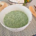 バカリャウ's cooksnap of when they made 春菊と豆腐のポタージュ.