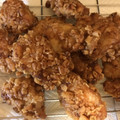 R2016's cooksnap of when they made 柿の種で食感がザクッと楽しい唐揚げ.