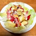 かしゅみん♡'s cooksnap of when they made さつま芋と林檎の秋サラダ.