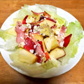 かしゅみん♡'s cooksnap of when they made さつま芋と林檎の秋サラダ.