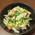 よすこ３'s cooksnap of when they made 白菜とカニかまのツナマヨおかかサラダ.