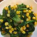 クックDD0A7K☆'s cooksnap of when they made 簡単5分☆ほうれん草とコーンのバター炒め.