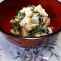 ♡こもれび♡'s cooksnap of when they made じゃが芋・大根葉・炒り卵のマヨサラダ♪.
