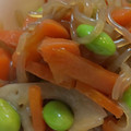 あゆたっくん's cooksnap of when they made 蓮根と蒟蒻の美味しいきんぴらいかが♬*.