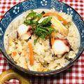 tokotann's cooksnap of when they made 炊飯器で！簡単！少しだけ彩りup?たこ飯.