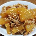 クックIT1UFK☆'s cooksnap of when they made ごまたっぷり豚バラ大根.